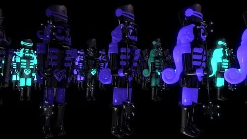 army Nutcraker blue