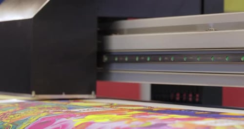 Large Format Printer in Production