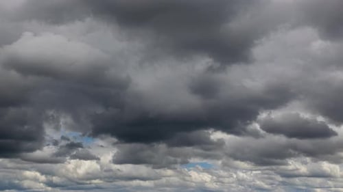 Dark Storm Clouds Time Lapse