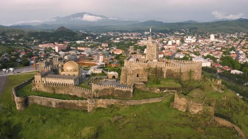 Aerial View of Akhaltsikhe Castle