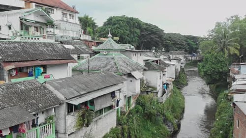 Old area in the Basuki Rachmat Malang