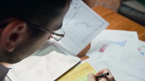 Analyzing Data Charts and Graphs at Work