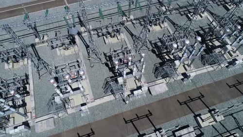 Equipment Installed at Electricity Distribution Substation