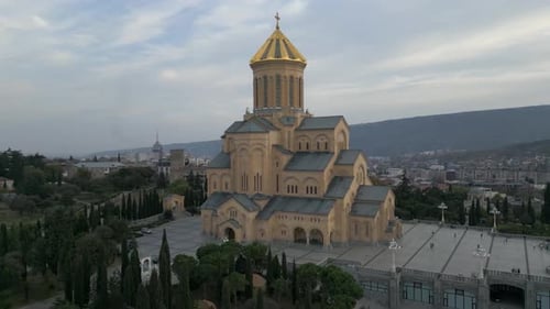 Cathedral Church In Tbilisi