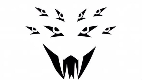 Menacing Abstract Eyes Dynamic Logo Reveal