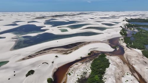 Lencois Maranhenses At Santo Amaro In Maranhao Brazil Northeastern.