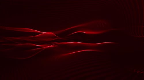 Eleganter roter Ozean-Wellenlinien-Hintergrund