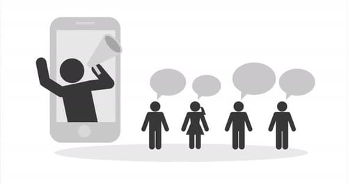 Pictogram Inviting People