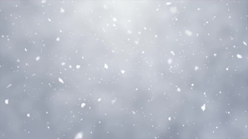 Weißer Weihnachts-Schneefall-Hintergrund Loop V6