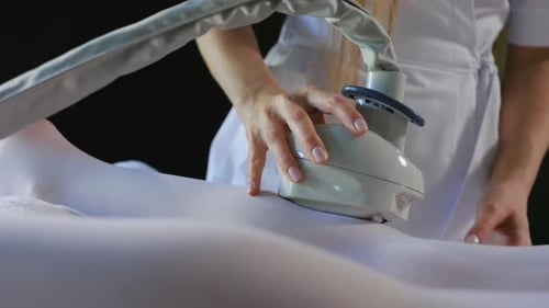 Massage Tool Operated in Hospital Setting