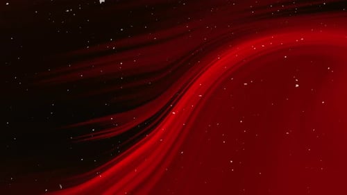 Abstraktes rotes und schwarzes Wirbeldesign mit Schneeflocken