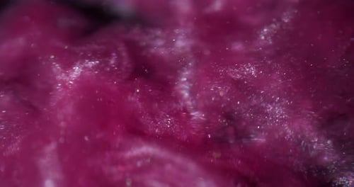 Shimmering Pink Glitter Liquid Abstract Background