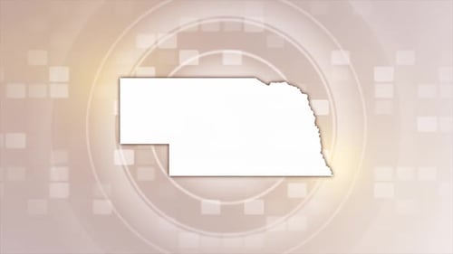Nebraska State Animated Map