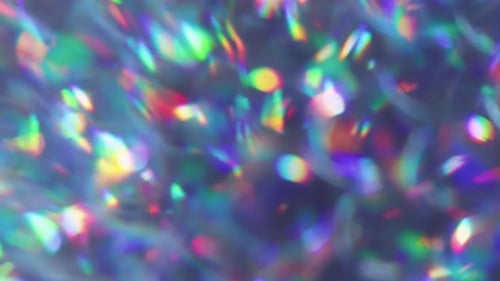 Colorful Light Leaks and Bokeh Background Texture