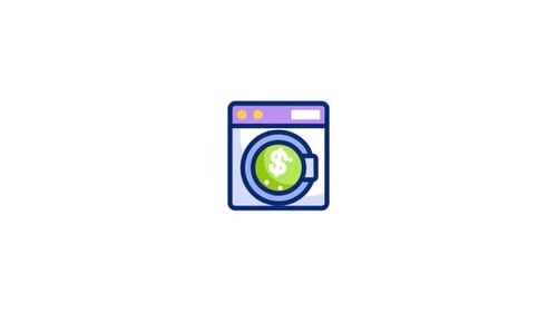 Money Laundering Animated Icon