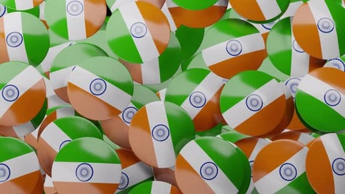 Transition du badge à épingle en Inde