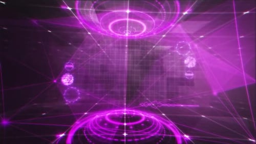 Hi Tech Pink Loopable Background