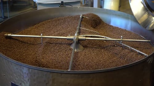 Coffee Factory Machine Roasting Beans