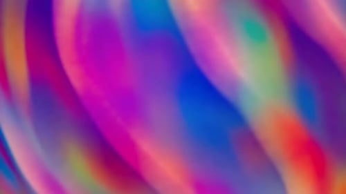 Abstrakter flüssiger Hintergrund mit fließendem Regenbogenverlauf