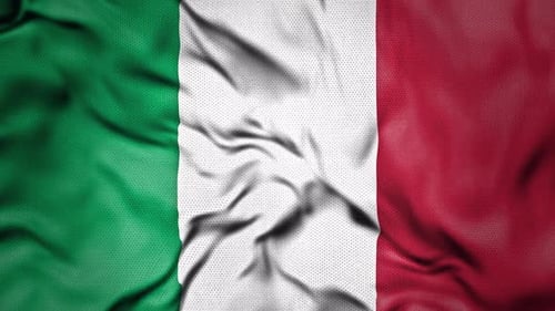 Bandeira de país realista da Itália