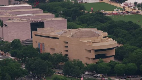 Washington, D.c. Circa-2017, National Museum of the American Indian. with Cineflex