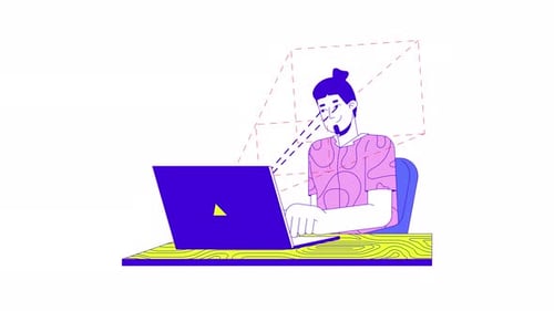 Eye tracking software 2D animation