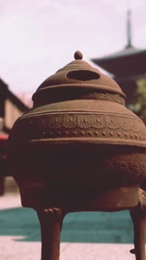 Koyto Tample in Maple Season and Cloud