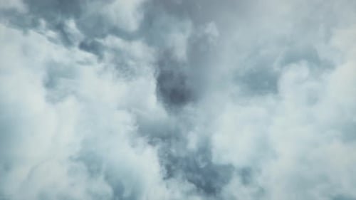 Vorbeiziehende Wolken Loop 4K.