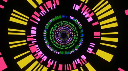 Background abstract motion video loop