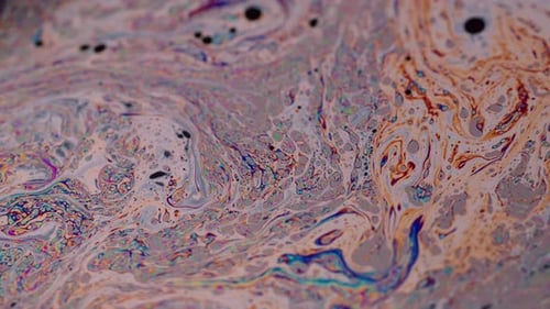 Swirling Colorful Abstract Design