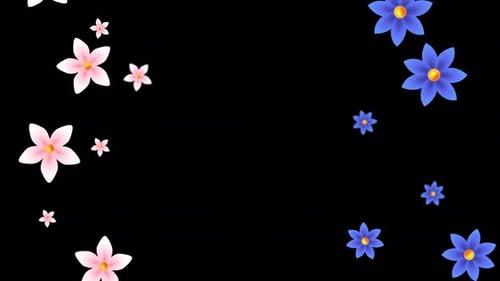 Spring Flowers | 4K Alpha