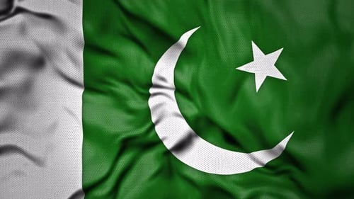 Bandeira de país realista do Paquistão