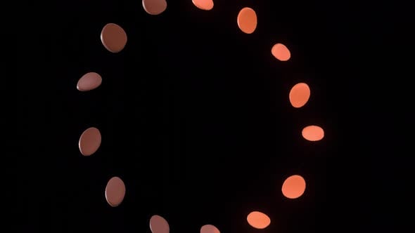 Orange Circle Wave Animation, Backgrounds Motion Graphics ft. abstract ...
