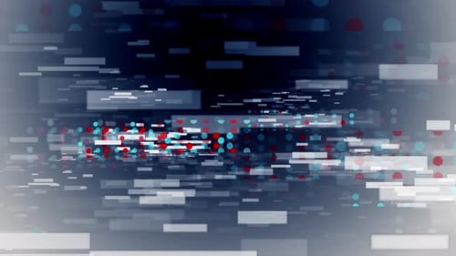 Technology Background Loop, Business Corporate Abstract 204