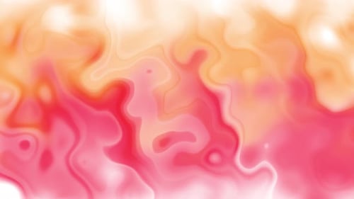 Abstract Fluid Pink Orange Background Seamless Loop