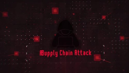 Digital Glitch Cyber Security Title Reveal