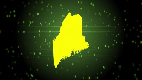 Maine State Digital Map Intro