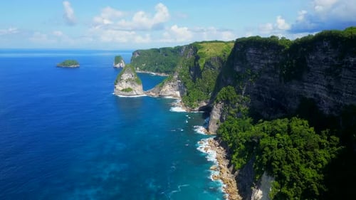 Manta point in Nusa Penida.