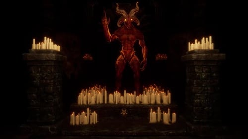 Ziegendämon Baphomet VJ Loop