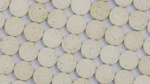 Pattern of Beige Circles