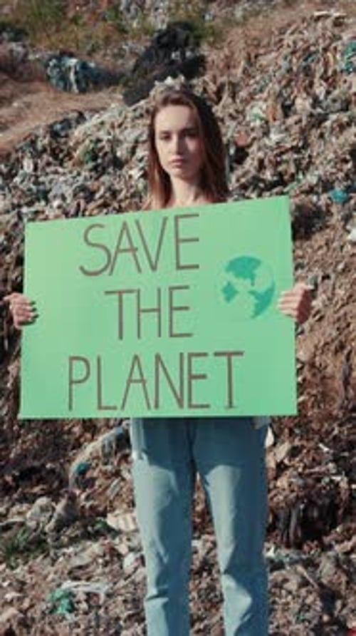 A Passionate Activist Campaigning Vigorously to Save and Protect the Planet for Future Generations