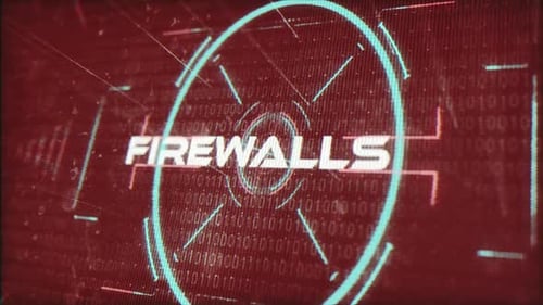 Les mots d'intelligence sur les pare-feux dans la techno science-fiction