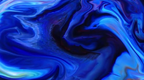 Abstract Colorful Ink Movements Spreads On Water Texture 260