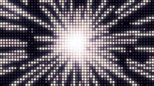 An Iridescent Pattern on a Huge Wall of Light