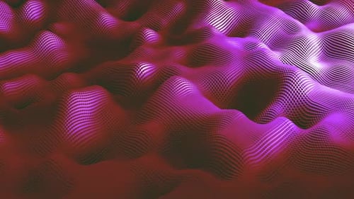 Abstract Wavy Line Pattern Motion Background
