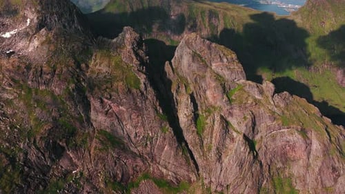 From an Elevated Position the Vista Opens Up Over Trees on a Hill Showcasing the Vastness of the