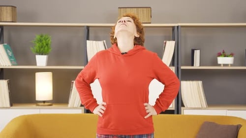 Neck exercises, healthy life.