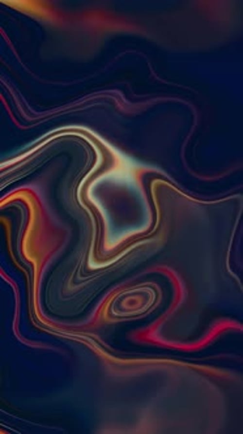 Abstract Flowing Color Motion Background