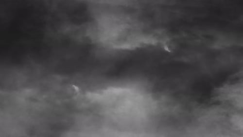 4k view of thunderstorms and lightning strikes