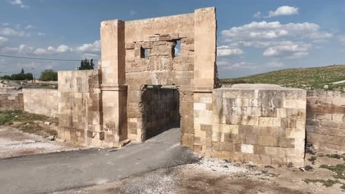 Portão da cidade de Harran Sanliurfa